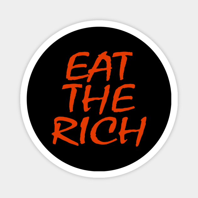 UAW Eat The Rich Magnet by Sunoria